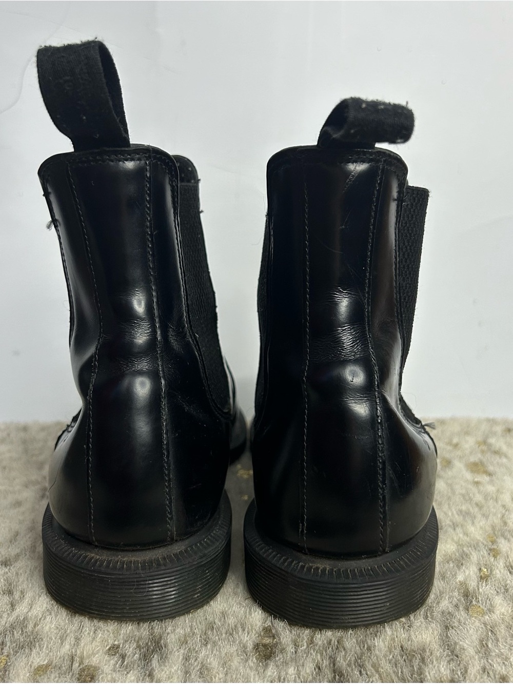 Dr. Marten Vintage Flora Black Boots Women's Size 6 - Picture 13 of 15